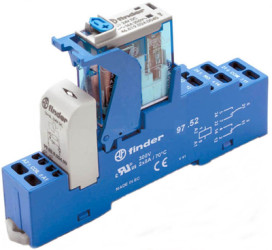 Coupling relay 2 Form C (NO/NC), 24 V (DC), 8 A, 250 V (AC), 4C.52.9.024.0050