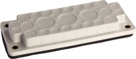 Schneider Electric NSYAECPFLA25 NSYAECPFLA25 (S x W) 215 mm x 25 mm polipropylen szaro-biały (ral 7035) 1 szt.