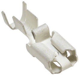 Konektor płaski Żeński 6.35 x 0.81mm długość 22.5mm Izolacja: Nieizolowane Cyna