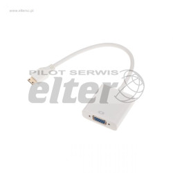 Konwerter miniHDMI in na Vga out