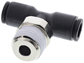 Złączka pneumatyczna Wciskane 6 mm Wciskane 6 mm Legris Adapter gwintowany teowy R 1/4 męskie