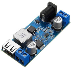 Przetwornica LM2596S step-down USB 9V-36V na 5V 6A 30W