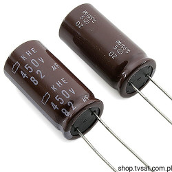 EKHE451ELL820MLN3S 82uF 450V KHE Electrolytic RADIAL NIPPONCHEM