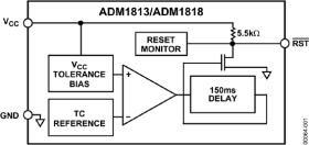 Microprocessor Supervisory in SOT-23 with Active Low Open Drain Output Choices
