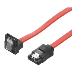 Kabel HDD SATA III 50cm prosto-kątowe