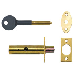 Yale Locks PM444 Door Security Bolt Brass Finish Visi of 1