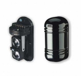 Nadajnik+odbiornik o zasiegu do 100 m na zewnątrz2 wiązki detekcji zasilanie 11-18VAC lub 12-24 VDC VIDD-100