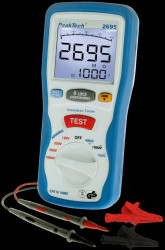 P2695 Digital insulation tester, 3 ½ digits