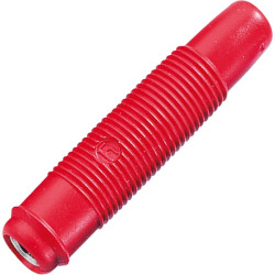 SKS Hirschmann 931804101 4mm KUN 30 Socket DC 16A Red