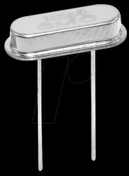 IC24016.000M30.0CE1B Standard quartz, metal 16 MHz 20 ppm, 30 pF, 10.7 mm x 4.3 mm x 