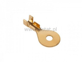 Konektor ( oczko ) mosiądz 3mm kabel; do 1,5mm