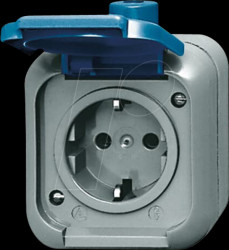2300 EWSI Earthed contact outlet 2-pin