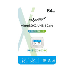 Karta Micro SD MicroSDXC, 64 GB, Exascend Essential X