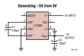 100mA CMOS Voltage Converter