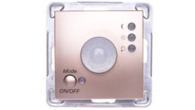 Impresja Elektroniczny Czujnik Ruchu Złoty Metalik Łp-16Y/M/28