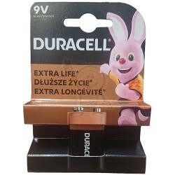 6LR61 9V Duracell Basic Bx1