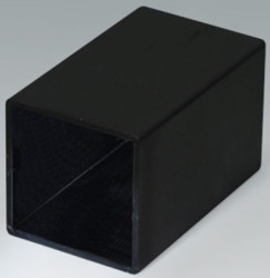 PA module enclosure, (L x W x H) 30.3 x 30.3 x 50.3 mm, black (RAL 9005), IP00, A8030508