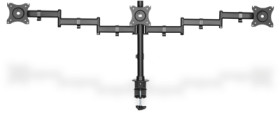 Table stand, for 3 monitors, 15 to 27 inch, up to 24 kg, VESA max. 100x100 mm, black, DA-90362