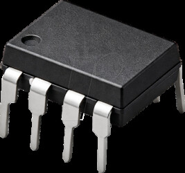 93C56C-I/P EEPROM, 2 KB (256 x 8/128 x 16), Microwire, 1 MHz, PDIP-8