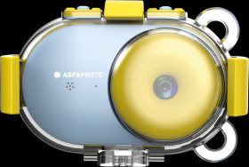 ARKCWBL Children's digital camera, 16 MP, waterproof, blue