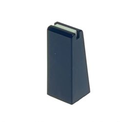 Gałka na potencjometr 15mm - czarna z białym paskiem