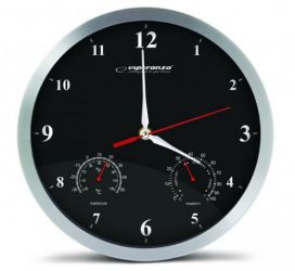 ZEGAR WASHINGTON CZARNY EHC008K