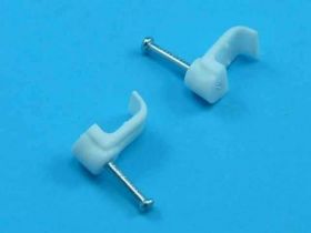 UCHWYT FLOP 10x4mm BIAŁY (100SZT)