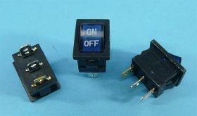 PRZEŁ.AC PODŚW. BLUE 3-PIN