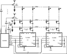 48 channel, 16 bit ES-PWM, LED driver with pre-charge FET, LED open detection and 48k bit memory