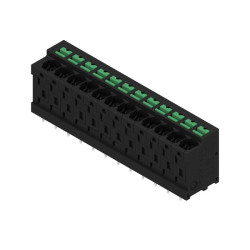 Zacisk PCB 12 -pinowe raster 5mm Montaż na płytce drukowanej Żeński Weidmüller