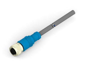 Zespół Kablowy ze złączem Złącze M12 długość 1.5m Rodzaj A Żeńskie Złącze B Złącze M12
