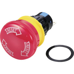 TruComponents 783096 Kill Switch, Panel Mount, SPST, Non-Illuminated, IP40