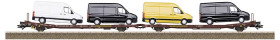 TRIX H0 24428 Wagon płaski DC