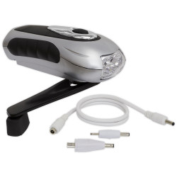 Sealey AK3305 Wind-Up Torch 3 LED Rechargeable