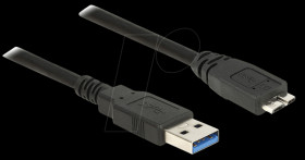 85073 Cable USB 3.0 Type-A male > USB 3.0 Type Micro-B male 1.5 m blac
