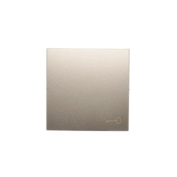 Simon 54 Klawisz pojedynczy z piktogramem klucza do łączników/przycisków złoty mat DKWK1/44