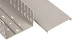 Korytko grzebieniowe samogasnące 120x80 szare z pokrywą UV ECS12080 /2m