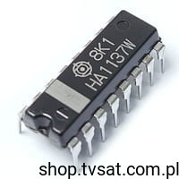 IC Amp. FM IF HA1137W DIP16 HITACHI