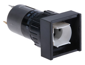 Nasadka przełącznika, Podświetlany przełącznik przyciskowy, do uzytku z: Przyciski serii 31, 18mm