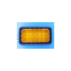 Lampa LED KW-214Y 12-24V żółto pomarańczowa obrysowa