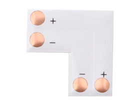 Złączka do taśmy led mono 8mm PCB L