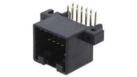 Złącze Przwód-Płytka Męskie Kątowe Czarne 12Pin 174051-2