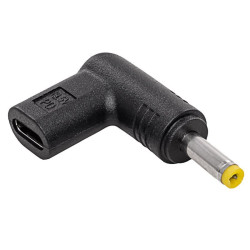 Przejściówka zasilania USB-C/4,0 Wtyk 4,0/1,7mm Adapter do laptopa