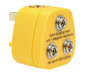 Wtyk uziemiający Brytyjski Wtyk połączeniowy uziemienia EN61340-5 Tak RS PRO 1mΩ