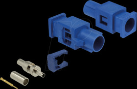 89757 FAKRA C plug spring pin for crimping