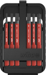 VDE Bit kit, 2.5 mm, 3.5 mm, 5.5 mm, 6.5 mm, SL/PZ1, SL/PZ2, Pozidriv/slotted, BL 75 mm, L 75 mm, SB2831B901