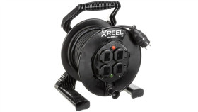 Przedłużacz Bębnowy Xreel 25Mb H05rr-F 3X1,5 Ip44 4Xgs 230V 92501H48143