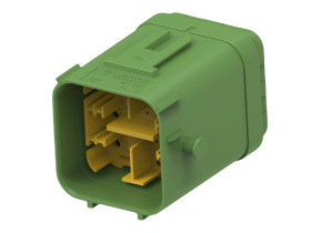 Złącze samochodowe 36-pinowe TE Connectivity 7-rzędowe 25A DEUTSCH NTSEAL Montaż na kablu C 36POSHYBRIDPIN HSG