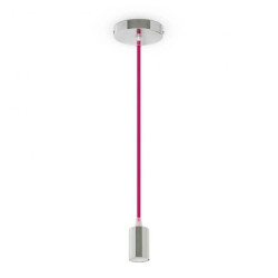 Lampa Wisząca VT-7338 E27 Max. 60W Różowa 3792