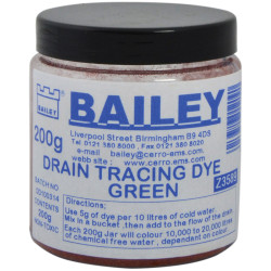 Bailey 3589 Drain Tracing Dye - Green